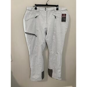 Women's Light Gray Snow Pants